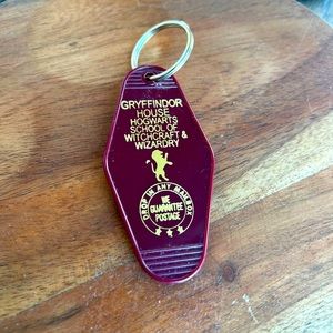 Vintage motel keychain